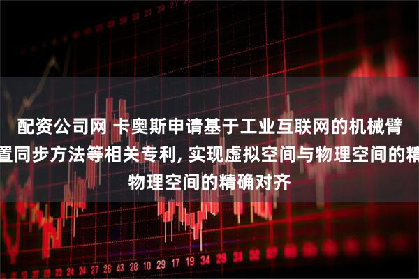配资公司网 卡奥斯申请基于工业互联网的机械臂虚实位置同步方法等相关专利, 实现虚拟空间与物理空间的精确对齐